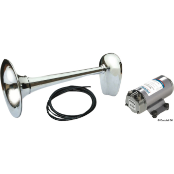 Tromba cromata omologata RINA fino a 20 m 24 V 