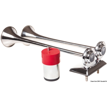 Tromba Fiamm Ponente con Compressore 24V 