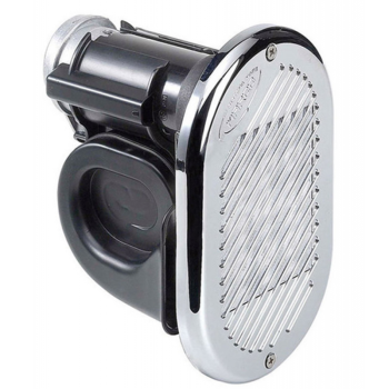 Tromba incasso cromata 24v.