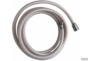 Tubo doccia pvc 2.5m terminali 3/8"-1/2" 