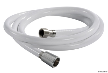 Tubo doccia PVC bianco 4 m 