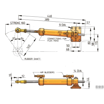 Tubo flex sae100 r7 d8mm 15m