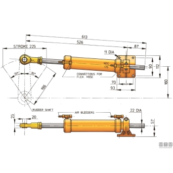 Tubo flex sae100 r7 d8mm 15m