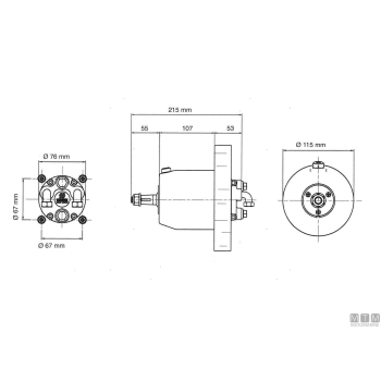 Tubo flex sae100 r7 d8mm 15m