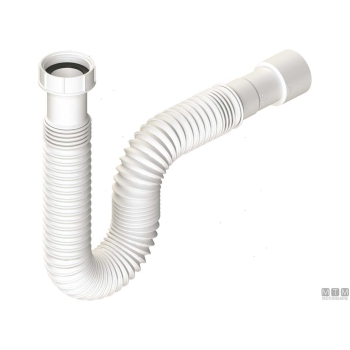 Tubo scarico 1"1/2 l300/710mm 
