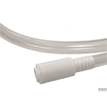 Tubo travasatore d18mm testa a sfera d25mm l160cm