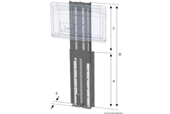 TV LIFT 750mm 12V 