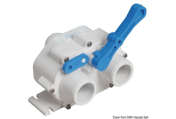 Valvola a Y per servizi igienici 