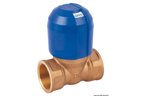 Valvola antiblocco in bronzo Alex filettata 3/4"  