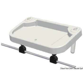 Vassoio per tubi pulpito Ø25 mm 850x460 mm 