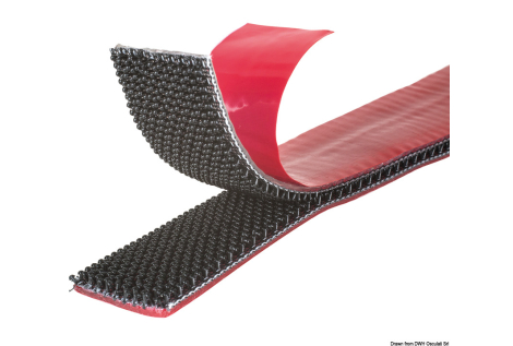 VELCRO® Brand ALFA-LOK® mm25 x 25mt nero 