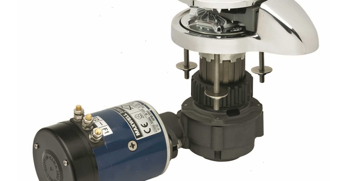 Verricello maxwell rc8 600w-d 12v - Salpa Ancore Maxwell - MTO Nautica ...