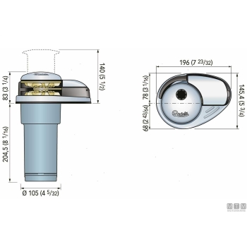 Verricello quick prince dp2e 800w 6mm 