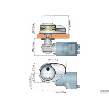 Verricello quick prince dp3 1000w-d 8mm 