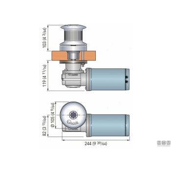 Verricello quick tumbler tb3 700w 12v 