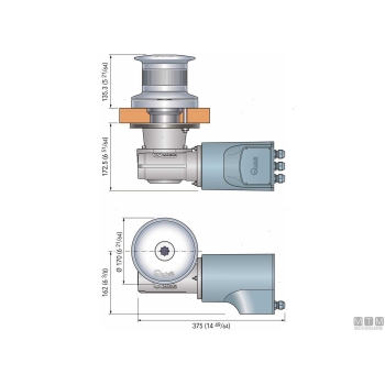 Verricello quick tumbler tb6 2300w 24v 