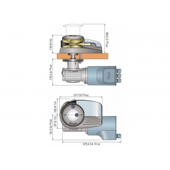 Verricello Salpa Ancora Dylan H-1500/1700