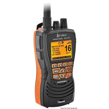 VHF Cobra Marine MR HH 600 GPS BT EU nero 