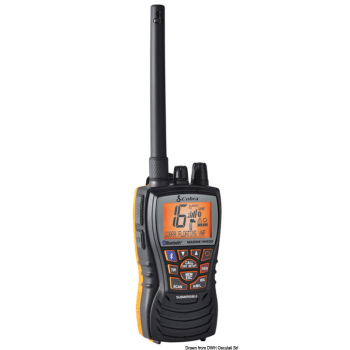 VHF Cobra Marine MR HH 600 GPS BT EU nero 