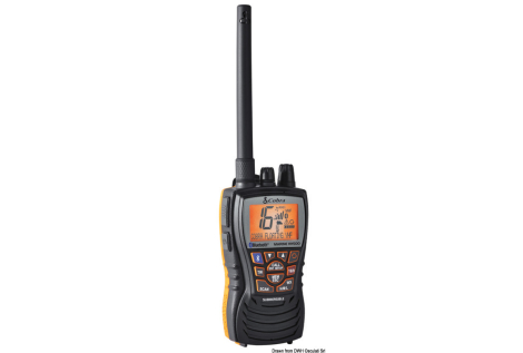 VHF Cobra Marine MR HH 600 GPS BT EU nero 