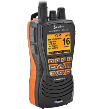 VHF COBRA MR HH600 GPS BT EU NERO