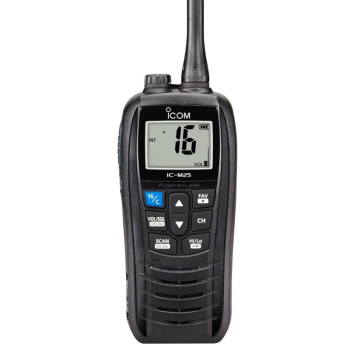 Vhf ic-m25 euro azzurro