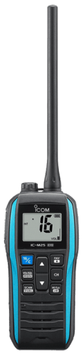VHF ICOM IC-M25EURO EVO Ricetrasmettitore Portatile Nautico Azzurro