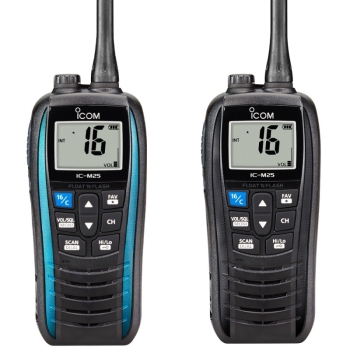 Vhf ic-m25 euro nero