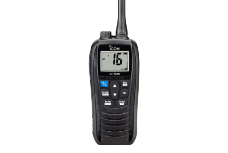 VHF ICOM IC-M25EURO EVO Ricetrasmettitore Portatile Nautico Nero