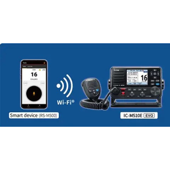 VHF ICOM IC-M510E EVO Ricetrasmettitore Fisso Nautico