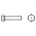 Vite testa esagonale filettata 8x20 mm Inox 316 DIN 933 
