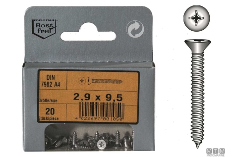 Viti atf din7982 a4 3.9x38 15pz 