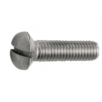 Viti Testa Piana Svasata con Calotta UNI 6110 DIN 964