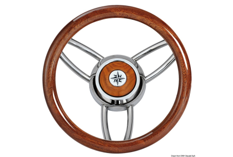 Volante Bliz legno lucido mogano 