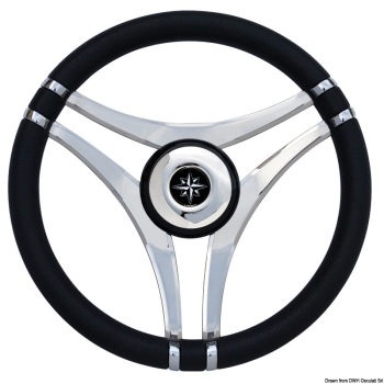 Volante Impact con razze in acciaio inox-45.141.01