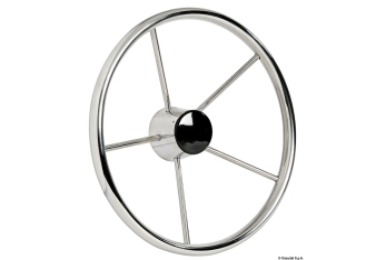 Volante inox 5 razze 420 mm 