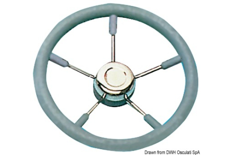 Volante mm 320 grigio 