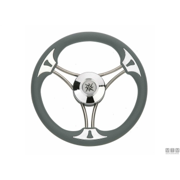 Volante targa mogano 