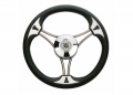 Volante targa nero