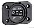 Voltmetro/Amperometro digitale e presa 12 V 