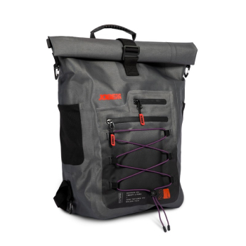 Waterproof daypack grey 20l