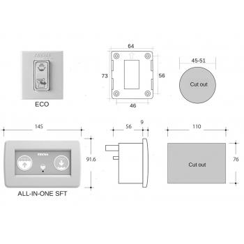 WC - Toilette Tecma Nano