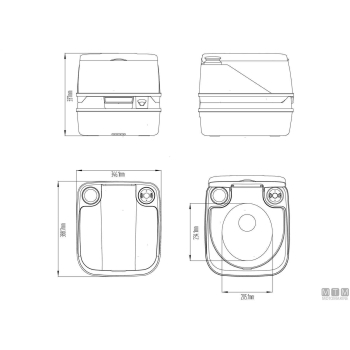WC Chimico Porta Potti SeaFlo