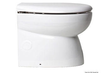 WC elettrico carenato con tazza in porcellana bianca-50.213.01