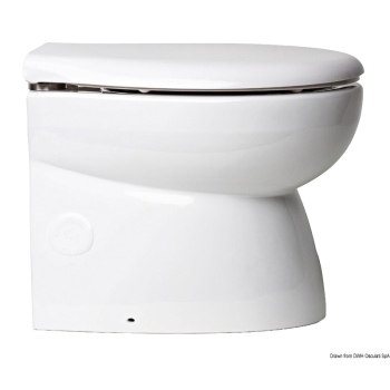 WC elettrico carenato con tazza in porcellana bianca-50.213.01