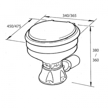 WC Elettrico Johnson AquaT Standard
