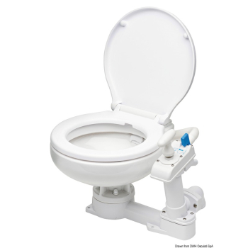 WC manuale tavoletta in plastica 