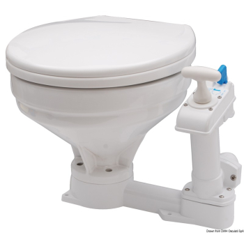 WC manuale tazza grande 