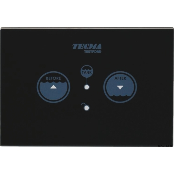 WC Tecma Silence Plus 2G 24V Nero con bidet 