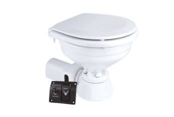 WC Toilet Elettrico Seaflo con Maceratore e Pannello di Controllo Compact 12 V
